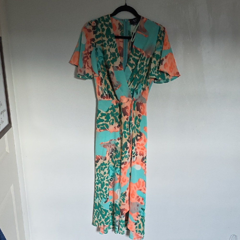 AX Paris Floral Midi Dress Size 8
